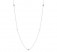 Halskette Perlen Collier - Kette 925 Silber Lange 80 cm