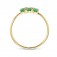 Damenring Smaragd 0.66ct 585 Gold