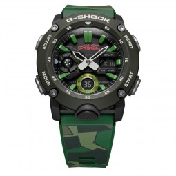 Casio Limited-Edition GORILLAZ x G-SHOCK GA-2000GZ-3AER (Olive / Black)