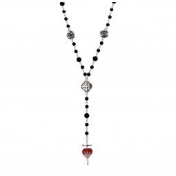 Rosenkranzkette aus 925 Sterlingsilber