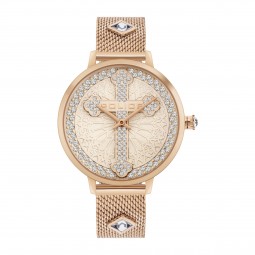 Police PL16031MSR.32MMA Damenuhr Edelstahl Rosegoldgold