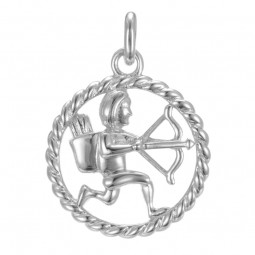 Anhänger Sternzeichen Schütze 925 Sterlingsilber