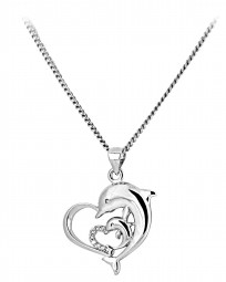 Delphin Schmuck Anhänger 925 silber