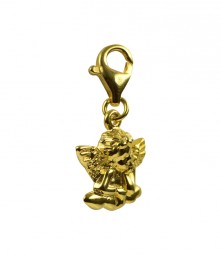 Engel Charms Anhänger 585 Gold Gelbgold