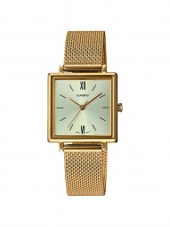 Casio Collection Retro Damenuhr golden LTP-E155MG-9BEF