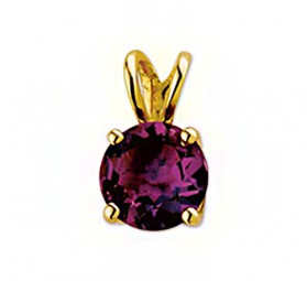 Anhänger 585 Gold Gelbgold 1 Amethyst