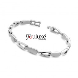 BOCCIA Damenschmuck, Armband, Titan, Poliert/ Mattiert, 21 cm