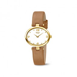 Ovale Boccia Armbanduhr aus Titan 3295-04