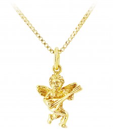 Engel Gold Anhänger 585 (ohne Kette)