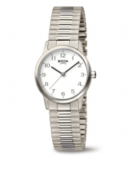 Boccia Titanium Elastischearmbanduhr Quarz 3318-01
