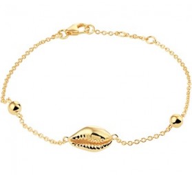 Armband Frauen Mädchen - 925 Silber Goldplattiert