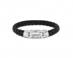 Buddha to Buddha MANGKY SMALL LEATHER BRACELET BLACK 126BL