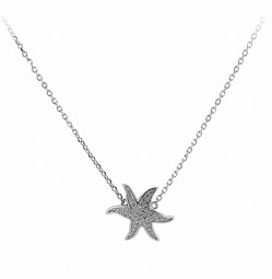 Halskette mit Seestern aus Sterling Silber 925