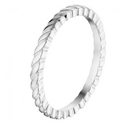 Damen Verlobungsring, Vorsteckring 925 Silber rhodiniert