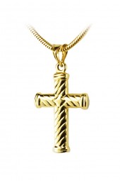 Kreuz Anhänger 14 Karat 585 Gold