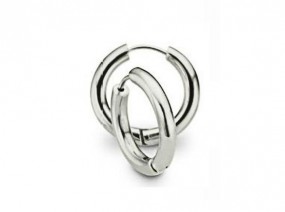 Creolen Ohrschmuck Damen-Creolen Titan