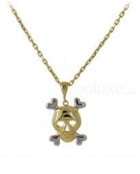 Anhänger Totenkopf Gold 14 Karat (585)