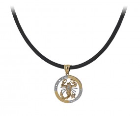 Sternzeichen Anhänger Skorpion 14 Karat Gold 585