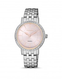 Citizen Damenuhr Quarz Edelstahl Elegance EL3041-87X