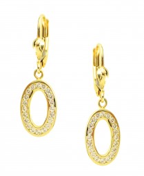 Damen Ohrhänger Ohrschmuck 585 Gelbgold