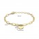 Damen Armband Gold 925 Silber mit Herz
