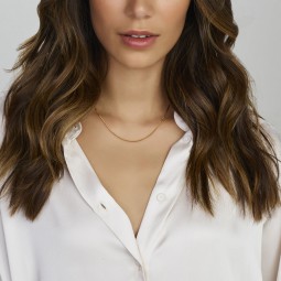 Gold Panzerkette 925 Goldgelb plattiert 3 micron