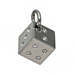 Anhänger Würfel 316 Edelstahl