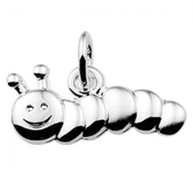 Kinder-Anhänger Raupe aus 925 Silber