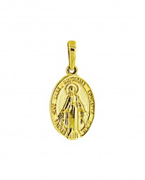 Medaille, Wundertätige Medaille Gold, Maria, Madonna Gold 585, Gold-Anhänger