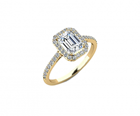 Vorsteckring_Verlobungsring_Baguette Stil_585_Gold