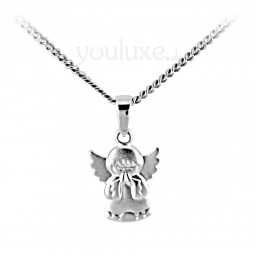 Schutzengel Anhänger aus 925-Silber