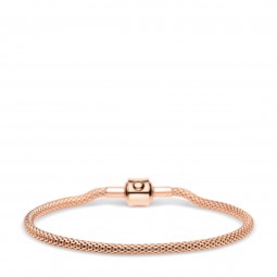 Bering Armband für Charm Arctic Symphony | rosé gold | 613-30-X19 cm