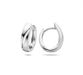 Creolen aus Echtem 925 Silber Rhodiniert