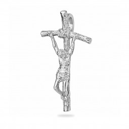 Anhänger Papstkreuz Silber 925/000