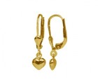 Ohrringe Gold 585 Gelbgold Boutons Herzen Ohrhänger Ohrringe Gold 585 Gelbgold Boutons Herzen Ohrhänger