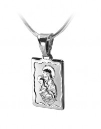 Silber-Anhänger Madonna mit Kind