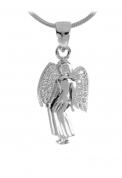 Engel Schutzengel Collier Anhänger 925 Sterlingsilber