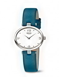 Ovale Boccia Armbanduhr aus Titan 3295-01