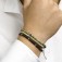 Herren Armband Silber beige