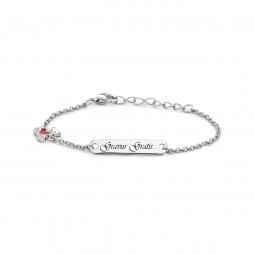 Kinder Gravur-Armband 925 Silber