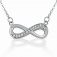 Infinity - Unendlich Anhänger aus 925er Silber