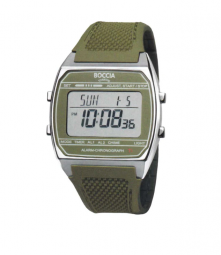 Boccia Titan Damen und Herrenuhr Digital 3738-03