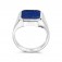 Herren Siegelring Silber 925 massiv mit Lapis Lazuli