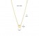 Sechseck-Collier 585 Gold geometrische Schmuck