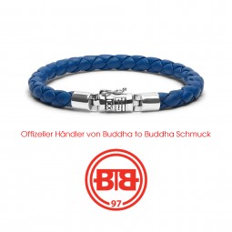 Buddha to Buddha Ben XS Round Leather Blue
