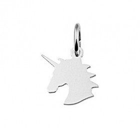 Damen Mädchen, Kinder, Einhorn-Anhänger 925 Silber
