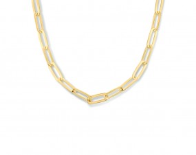 Gold Kette Ankerkette fantasiekette 585 Gold