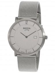 Boccia Herren Uhr Reintitan, Saphirglas 3578-01