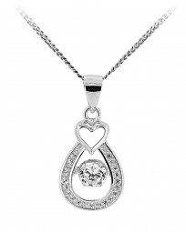 Herz Damen Anhänger 925 SIlber