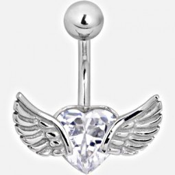 Bauchnabel Bananabell mit Engelsflügel